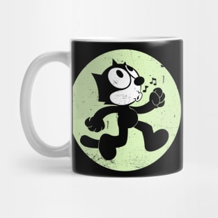 Felix The Cat Walking Mug